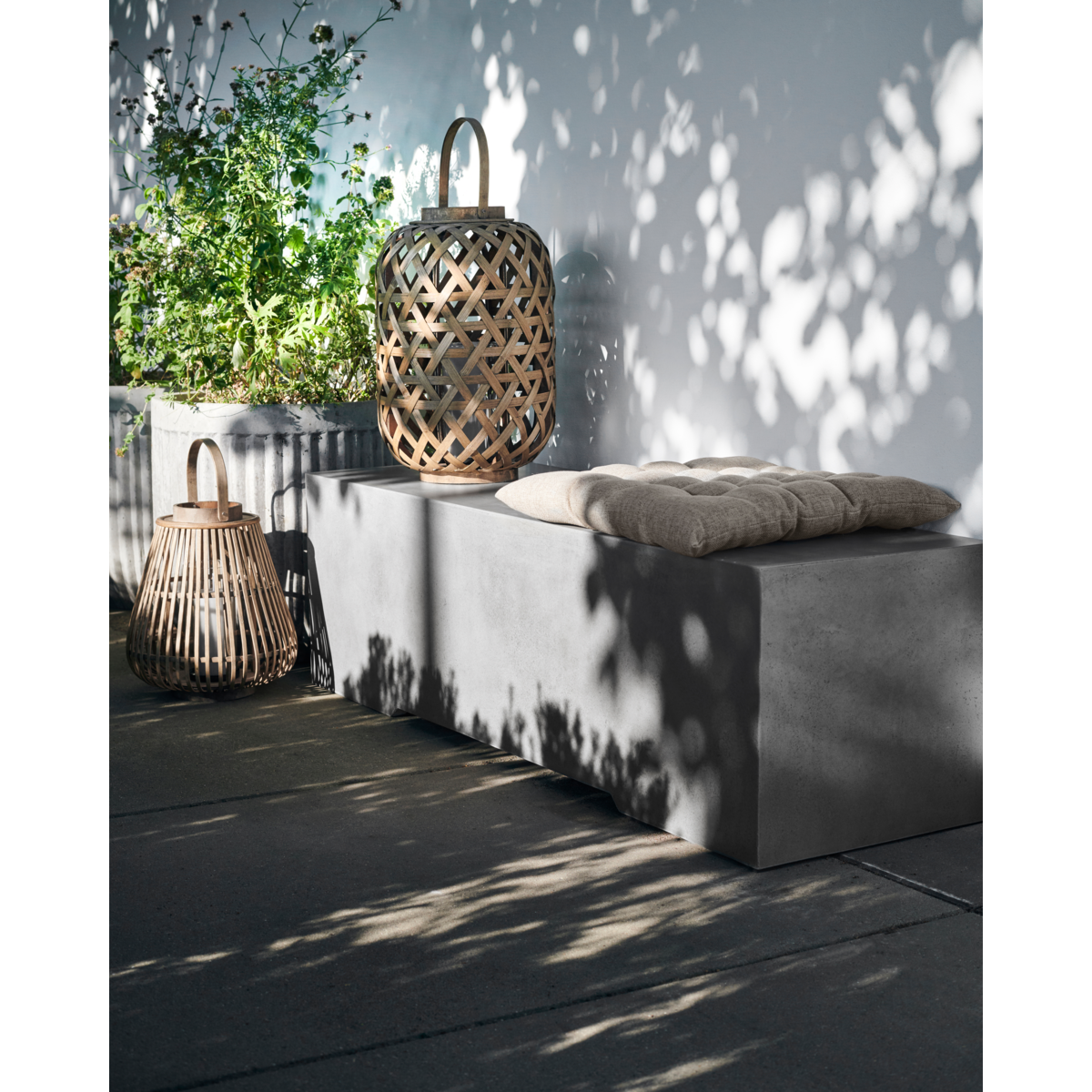 Bench, hdceme, gray