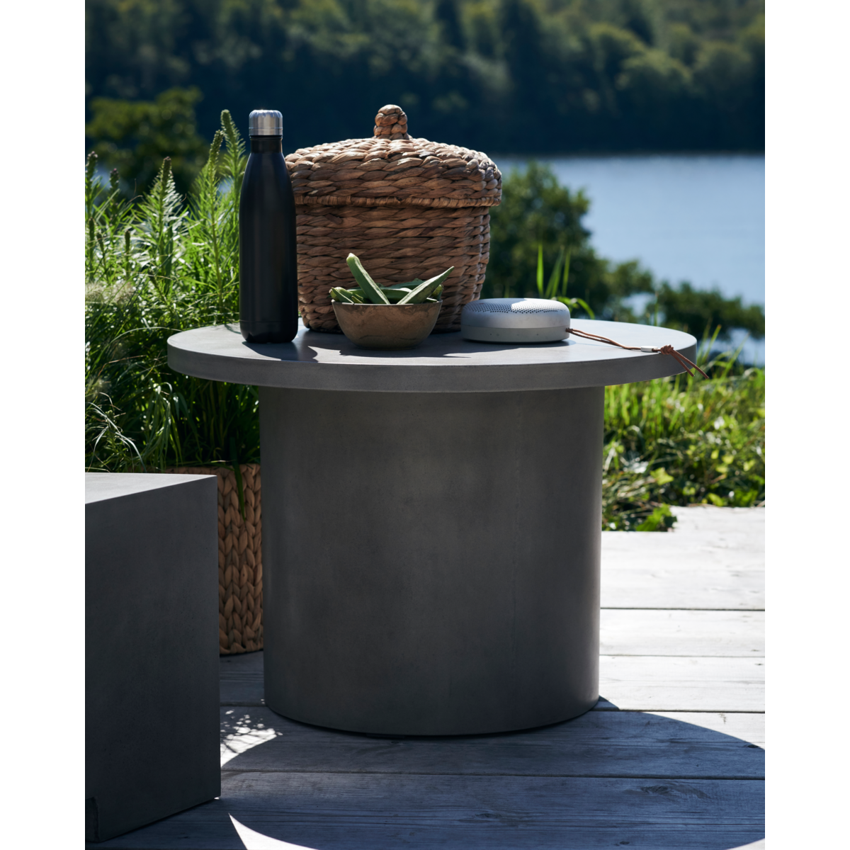 Table, Hdstone, gray