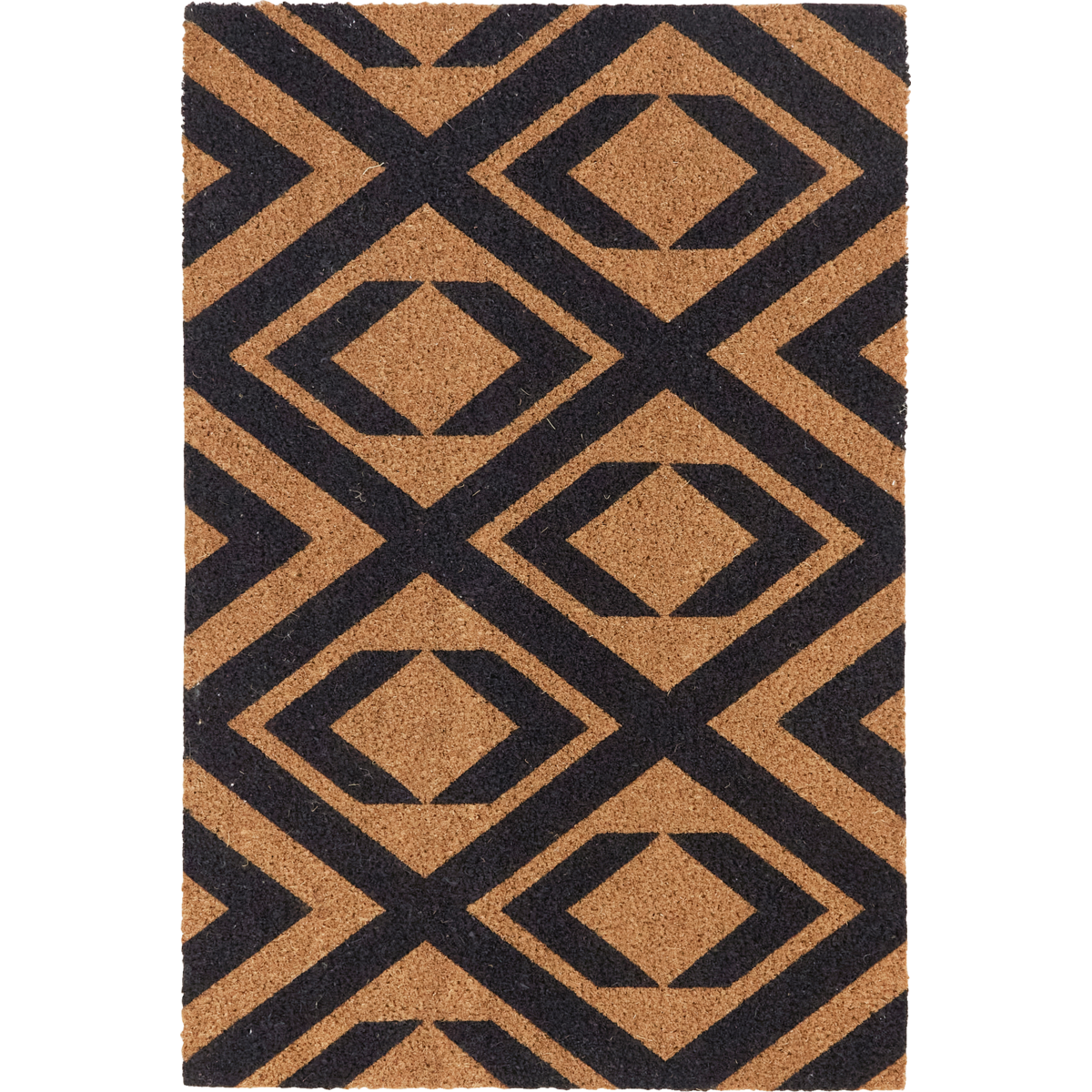 House Doctor - Door Mat, Hdindi, Nature; Black