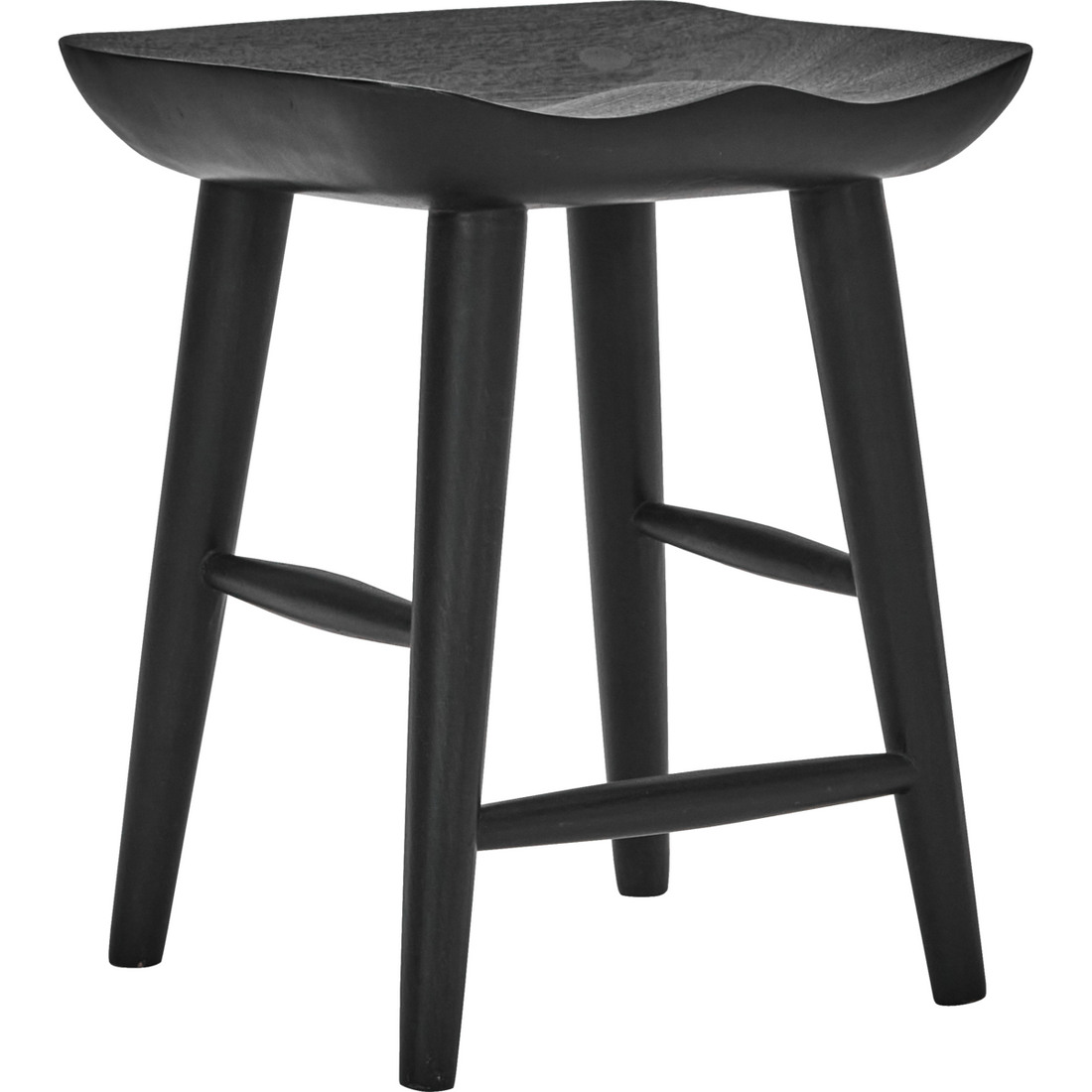 Stool, hdbar, black