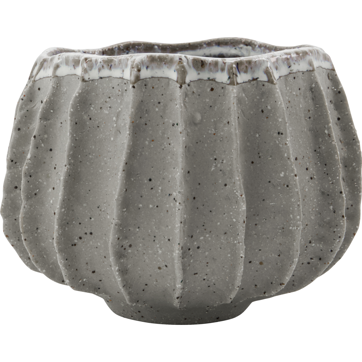 Herbal pot, hdshell, gray; beige