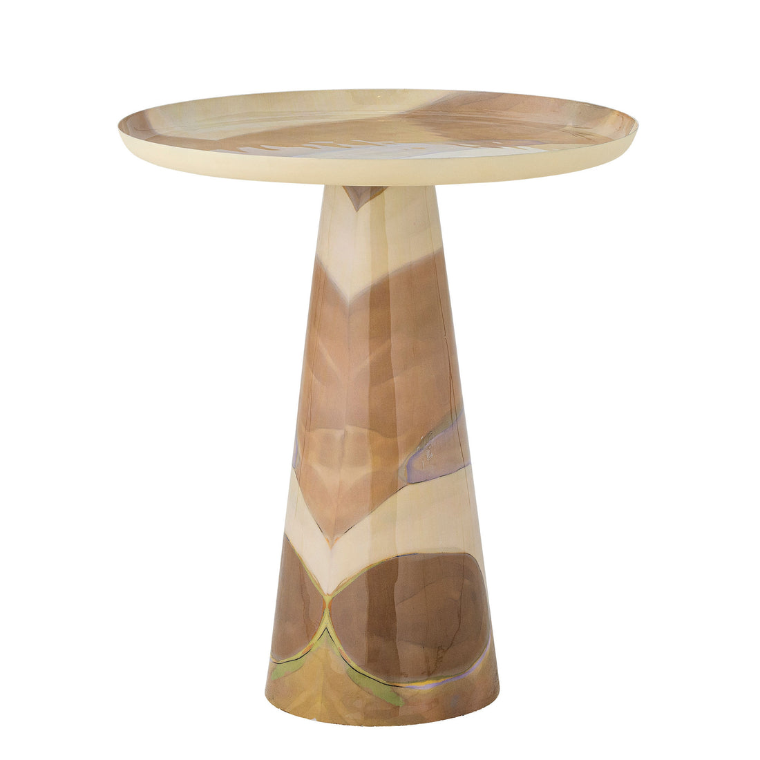 Bloomingville Brooke side table, pink, metal