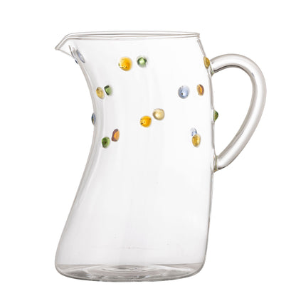 Bloomingville Thalia pitcher, clear, glass
