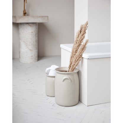 Ceramic pot, Shellish Gray