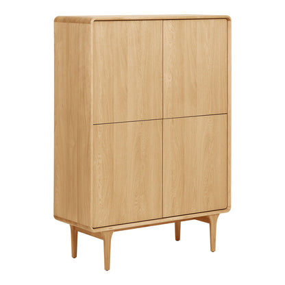 Darwin Cabinet - Cabinet, oak 100x40x140 cm