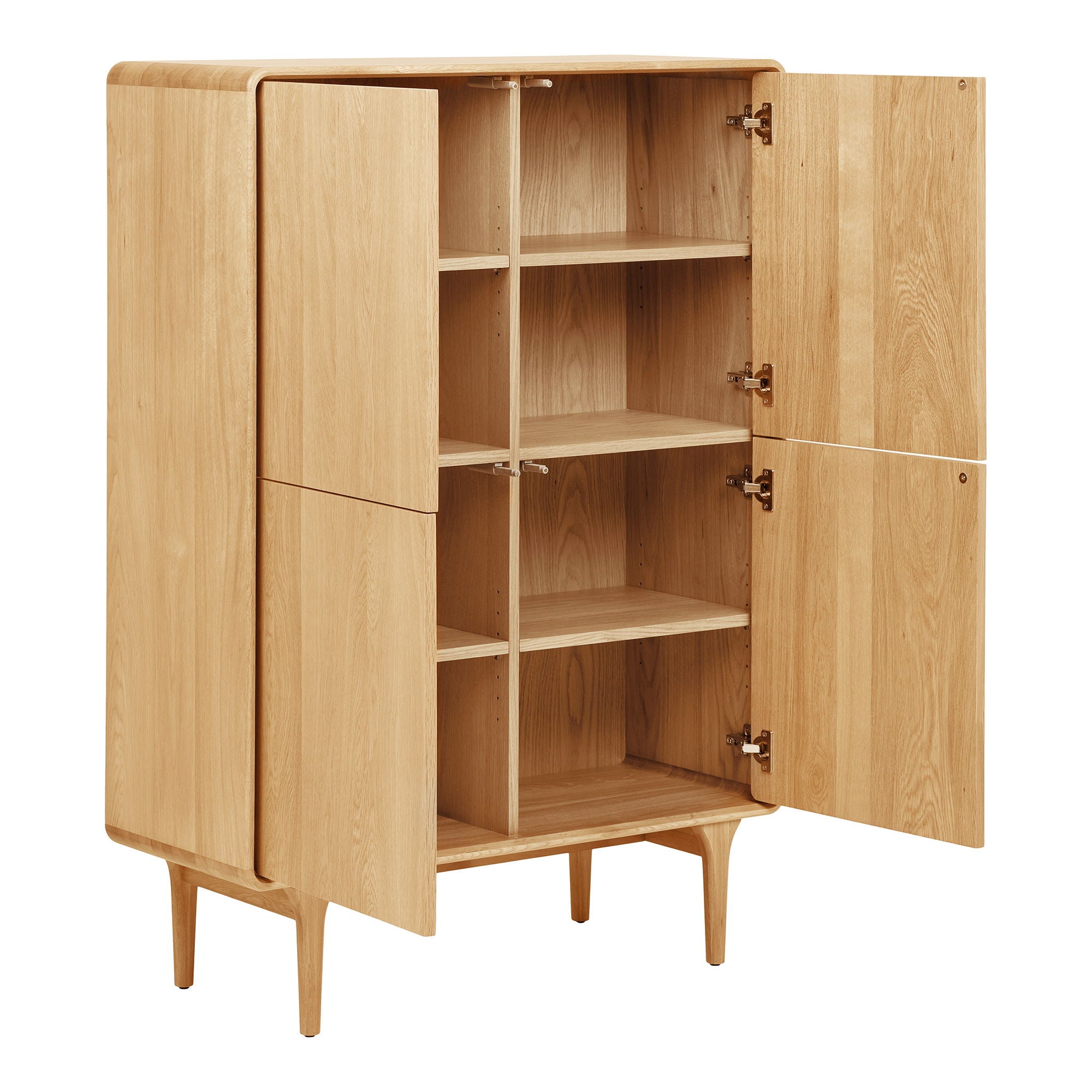 Darwin Cabinet - Cabinet, oak 100x40x140 cm