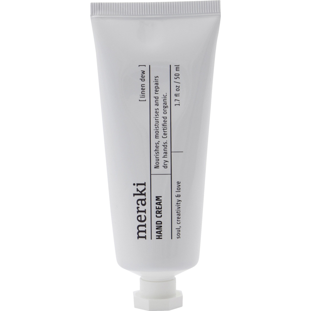Hand Cream, Linen Dew, White
