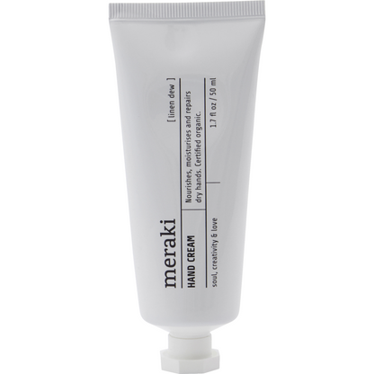 Hand Cream, Linen Dew, White