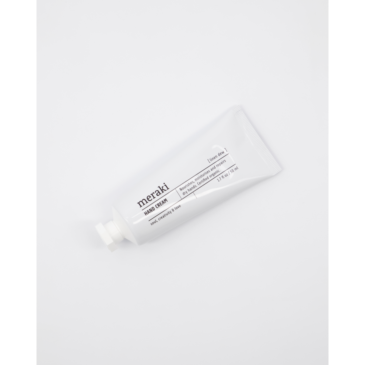 Hand Cream, Linen Dew, White