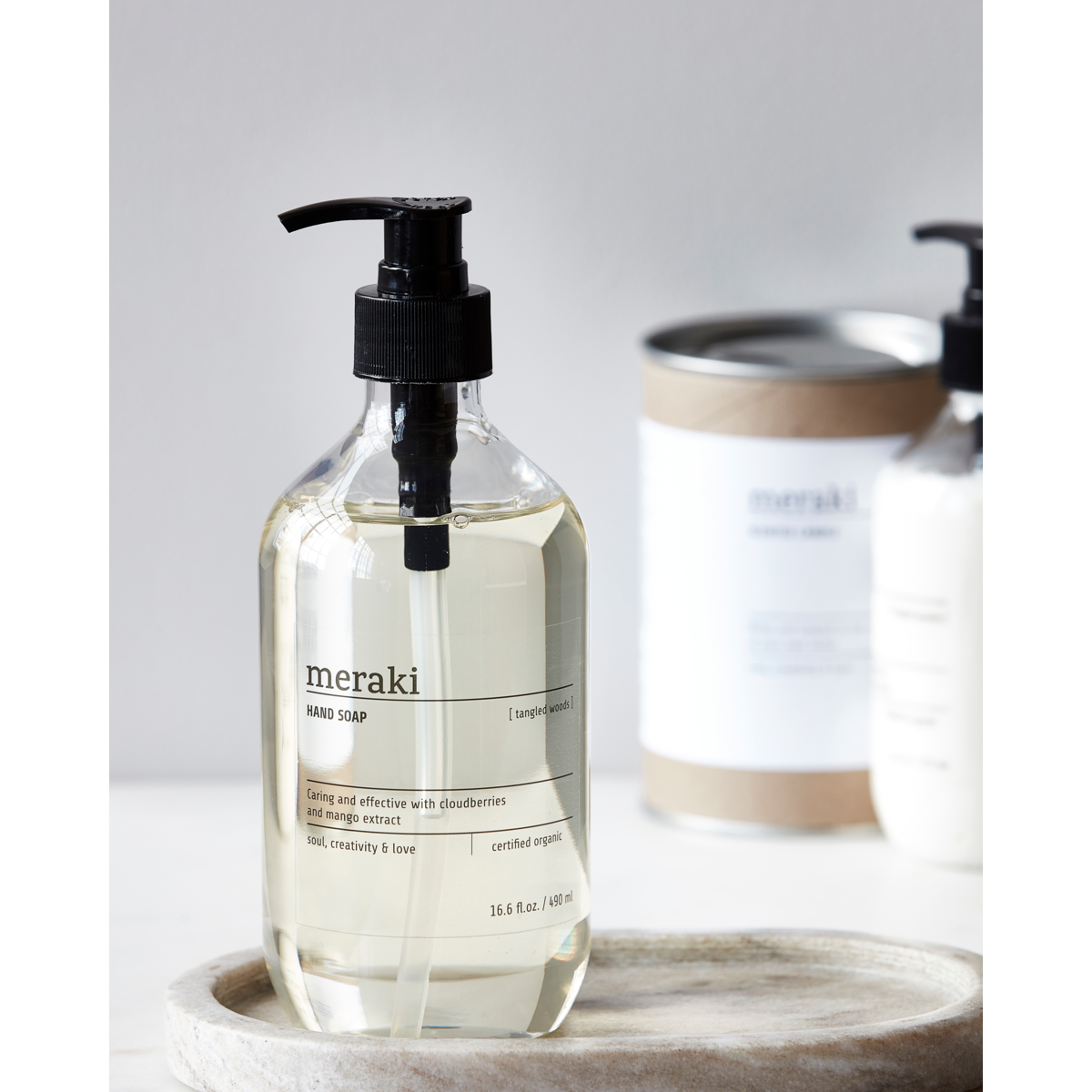 Meraki - Hand Soap, Tangled Woods, Ready