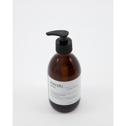 Body Oil, Orange &amp; Herbs, Brown