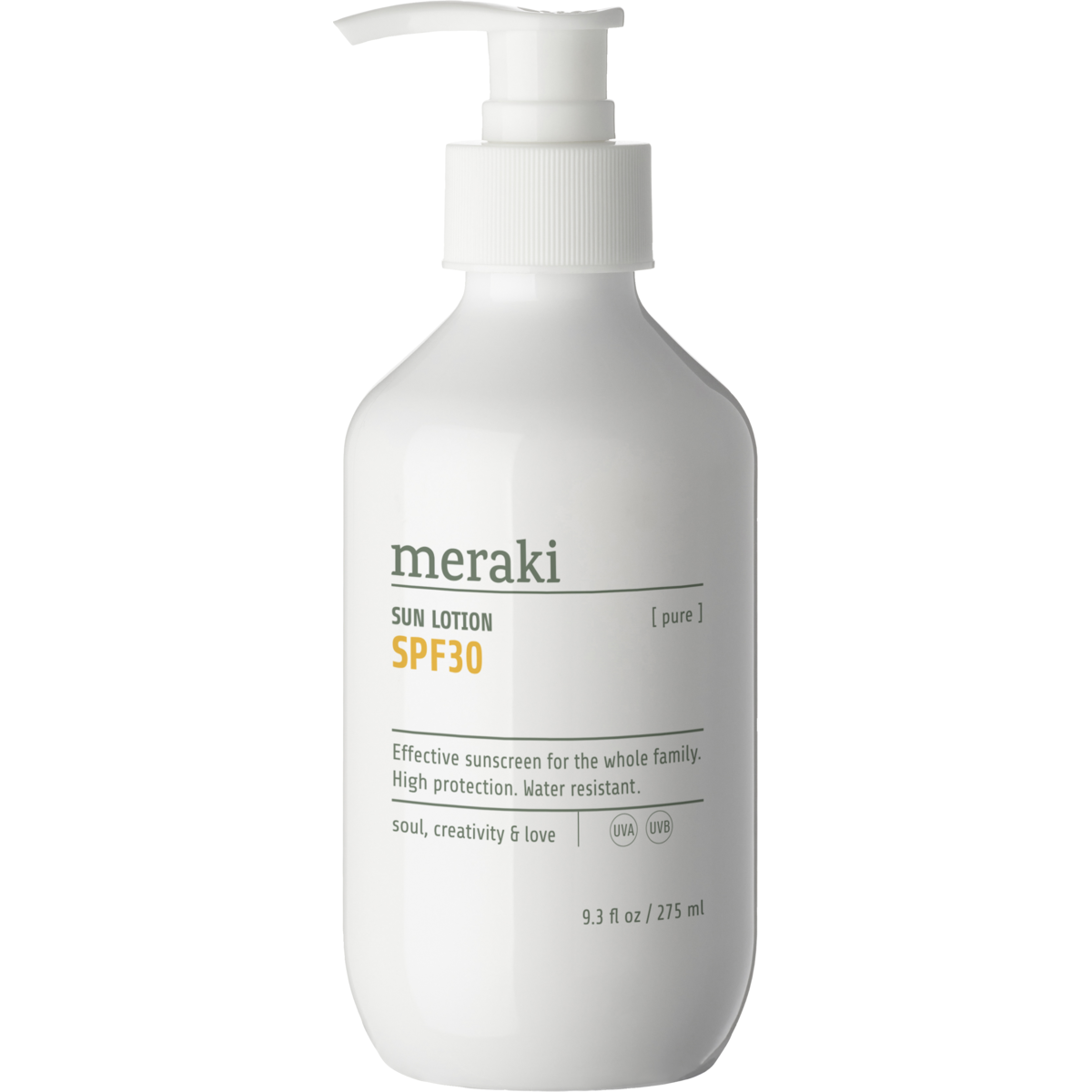 Sun Lotion, Pure, White