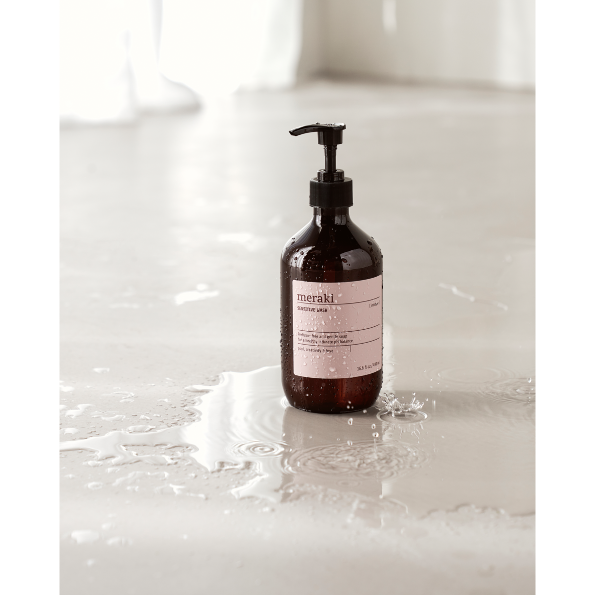Sensitive Wash, Intimate, Brown