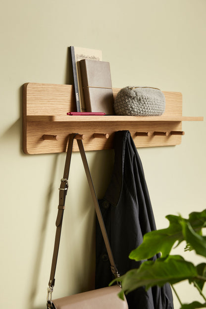 Space Coat Rack Large Natural - 80x12xh20cm