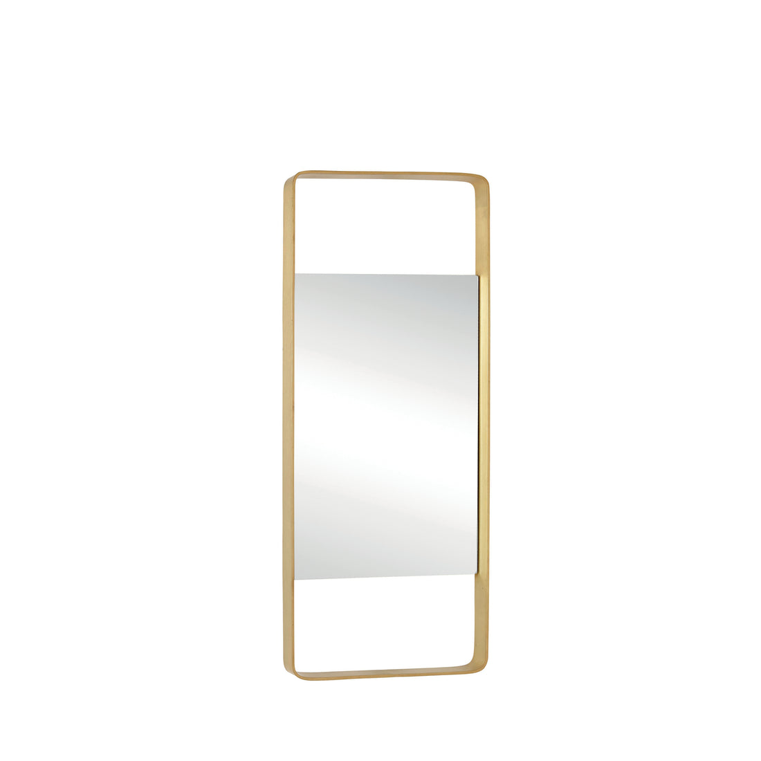 Aware Wall mirror Small Brass color - 31xh76cm