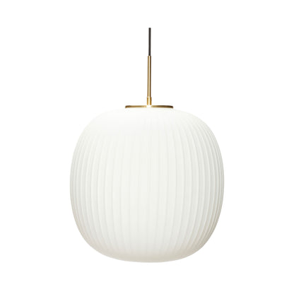 Hübsch serene pendant Ø42 white