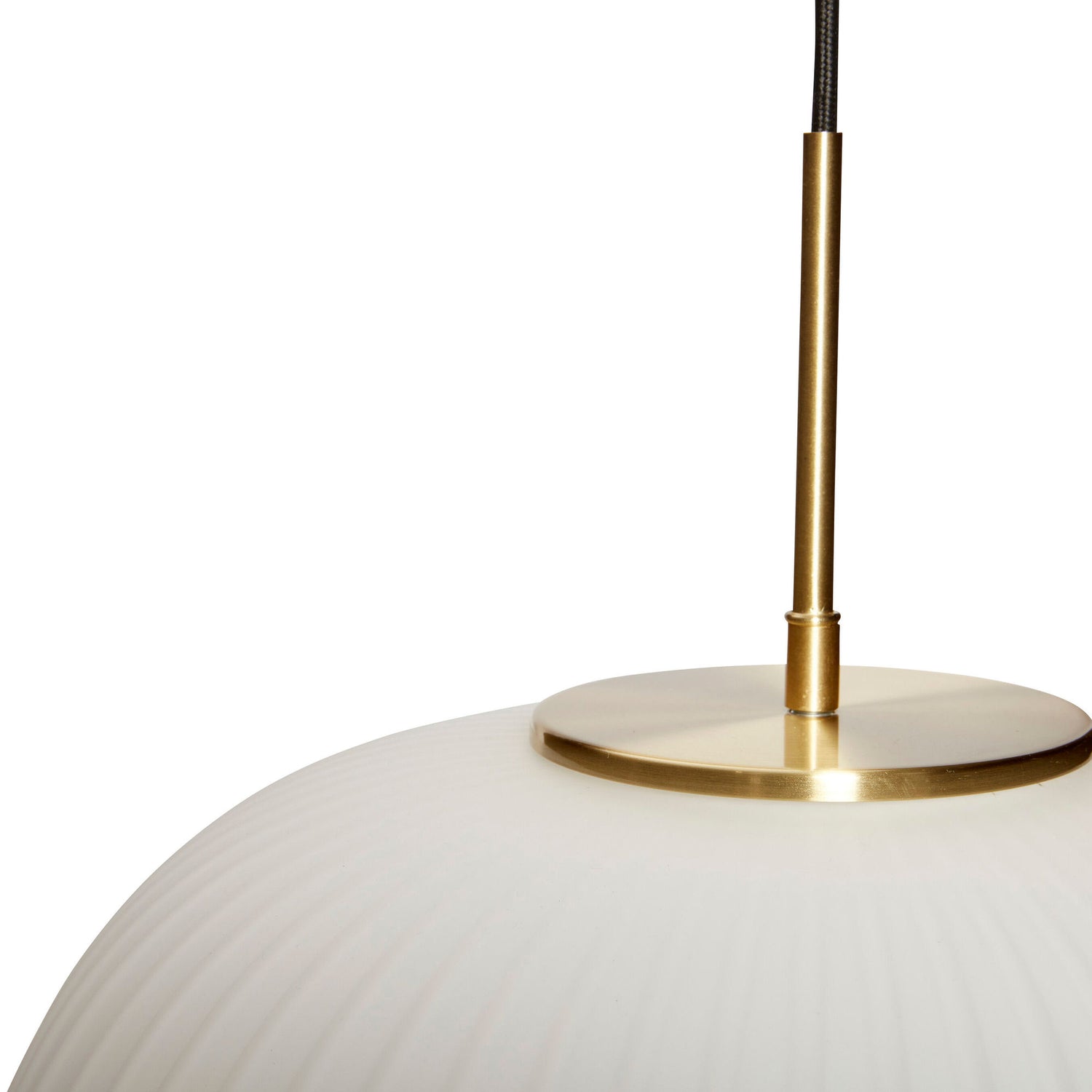 Hübsch serene pendant Ø42 white