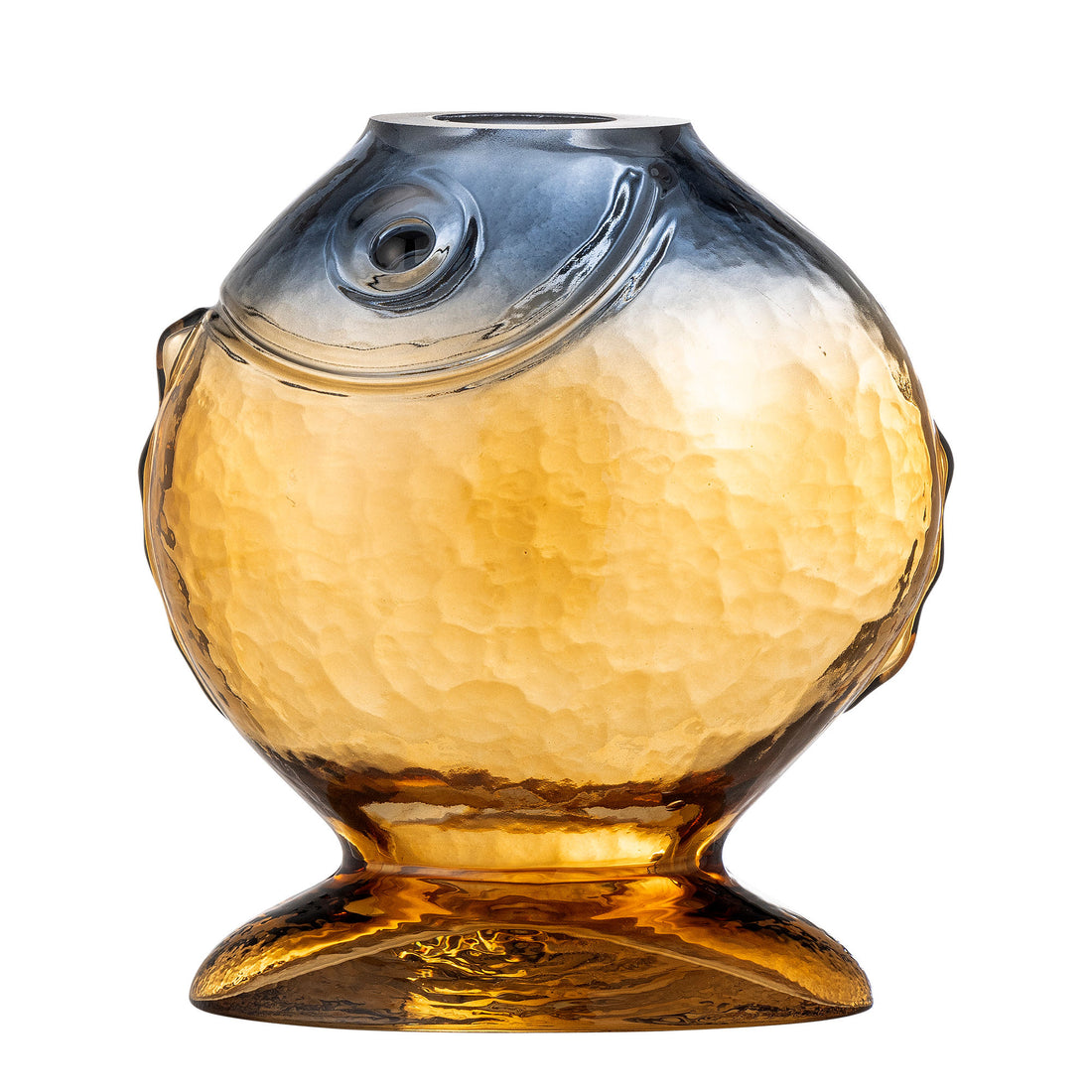 Creative Collection Varga Vase, Yellow, Glass