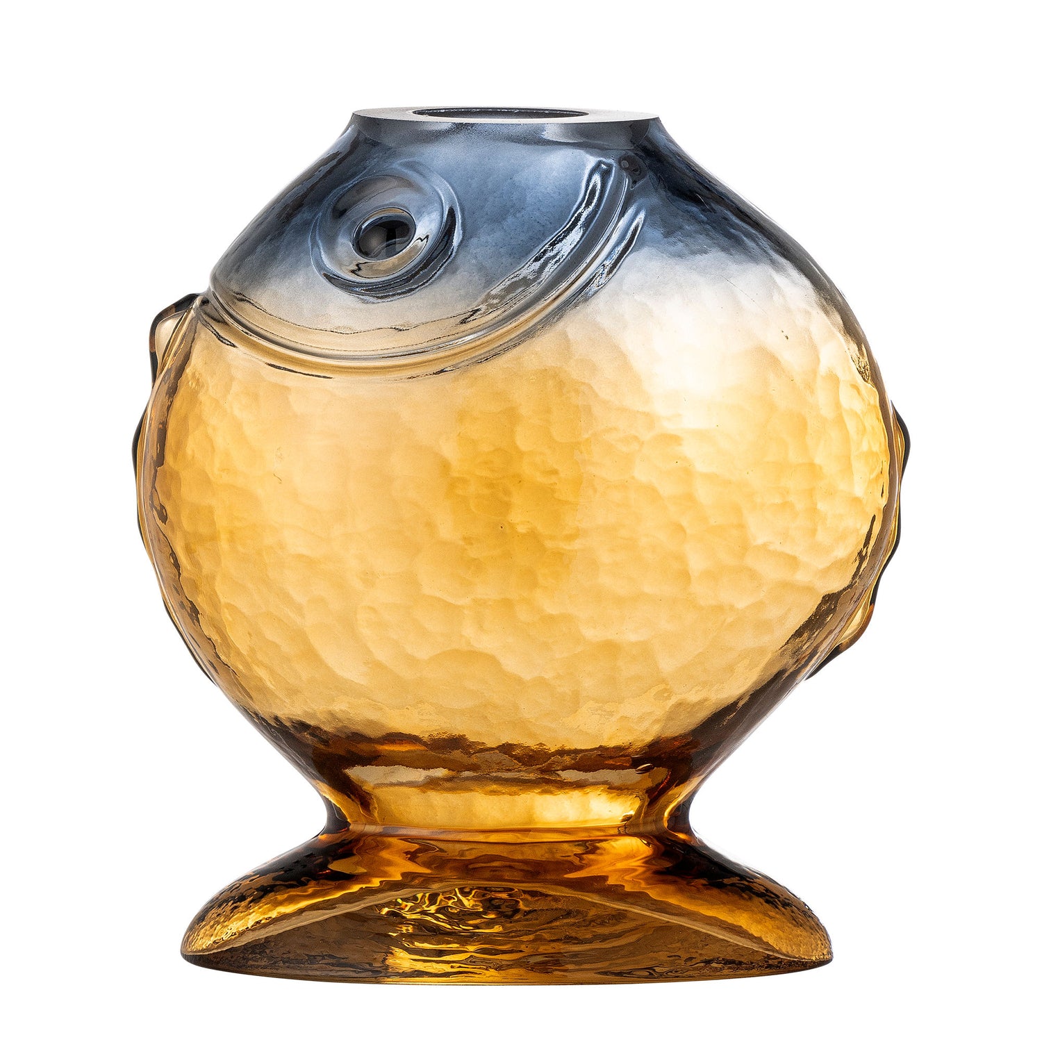 Creative Collection Varga Vase, Yellow, Glass