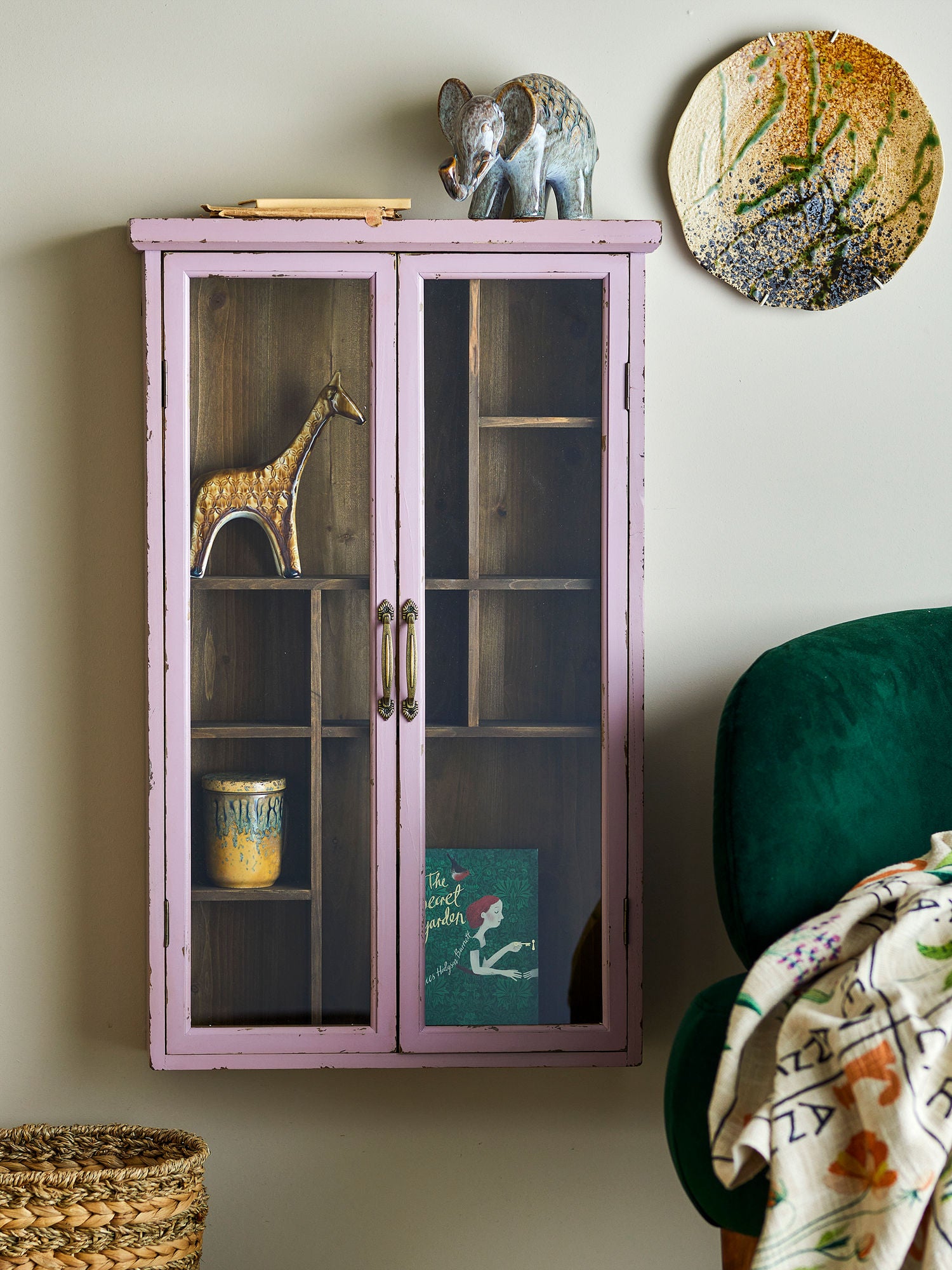 Creative Collection Hazem closet, pink, pine