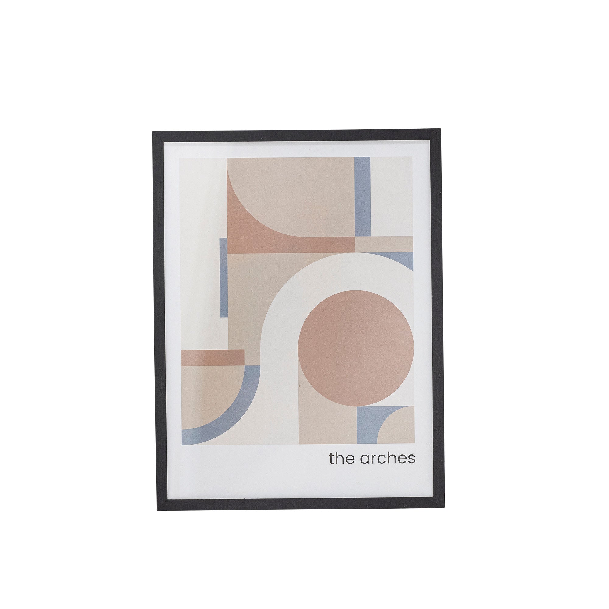 Bloomingville Arches illustration with frame, black, guy