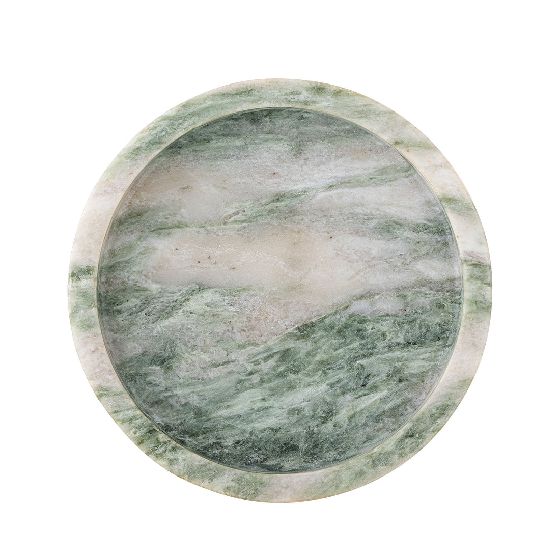 Bloomingville Ivette Fad, Green, Marble