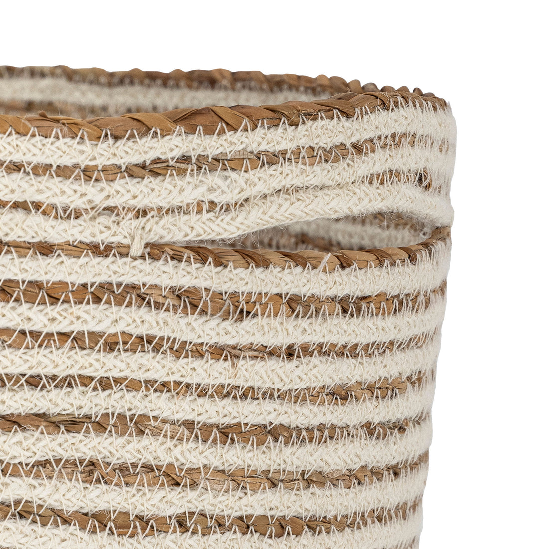 Bloomingville Selena Basket, White, Jute