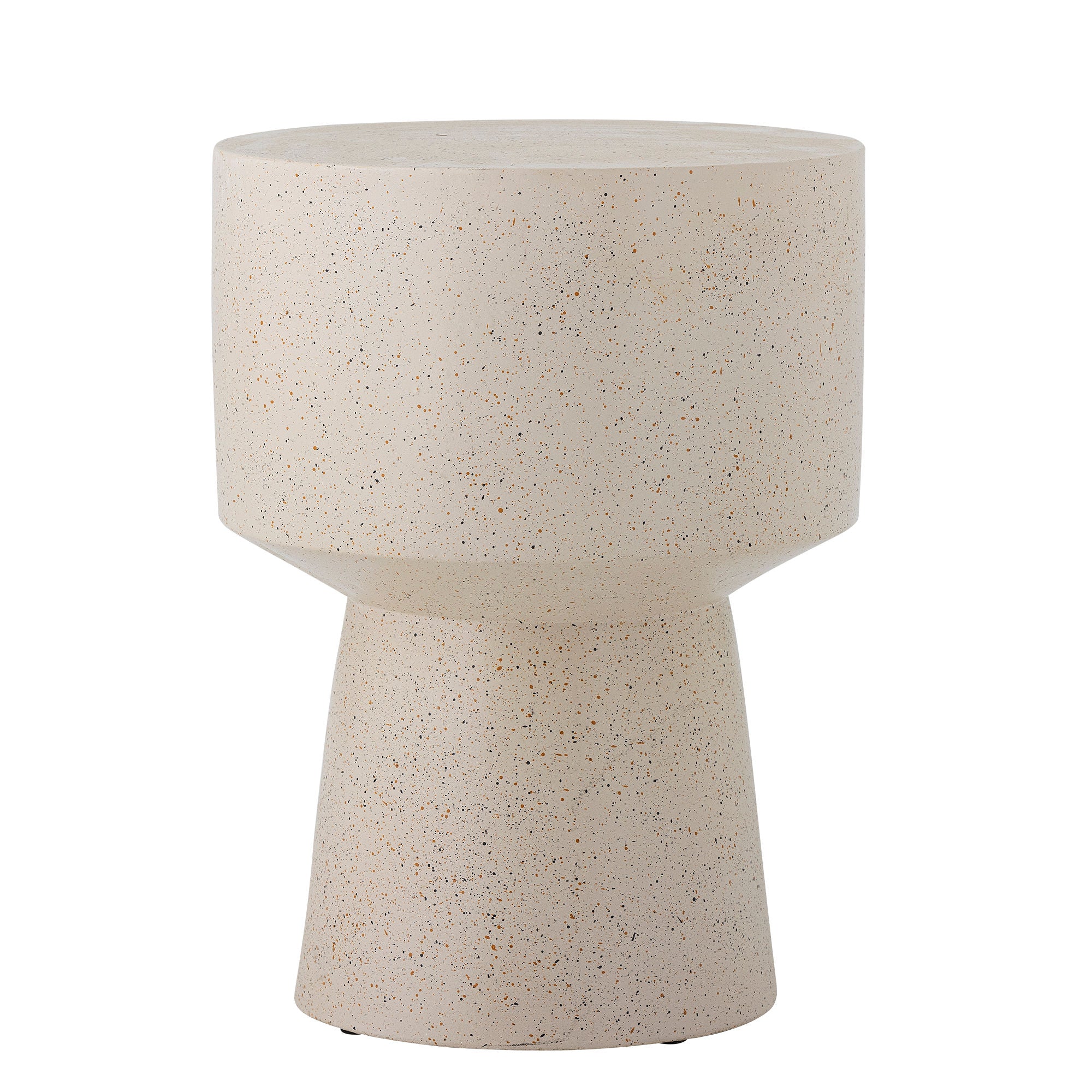 Bloomingville Basso side table, nature, resin