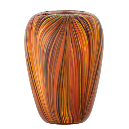 Creative Collection Sunny Vase, Orange, Glass