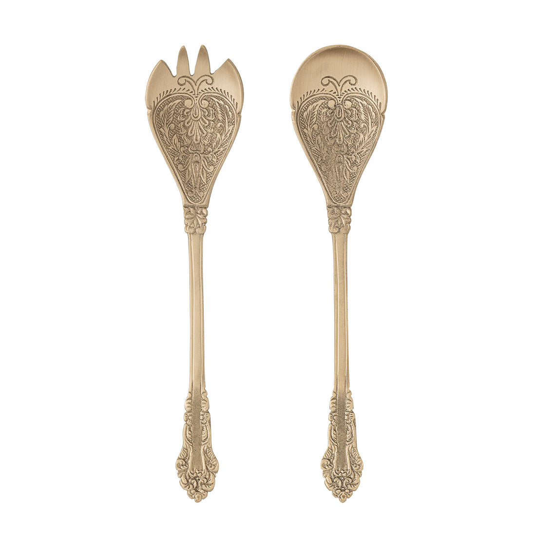 Bloomingville Kalima Salad Set, Brass, Brass