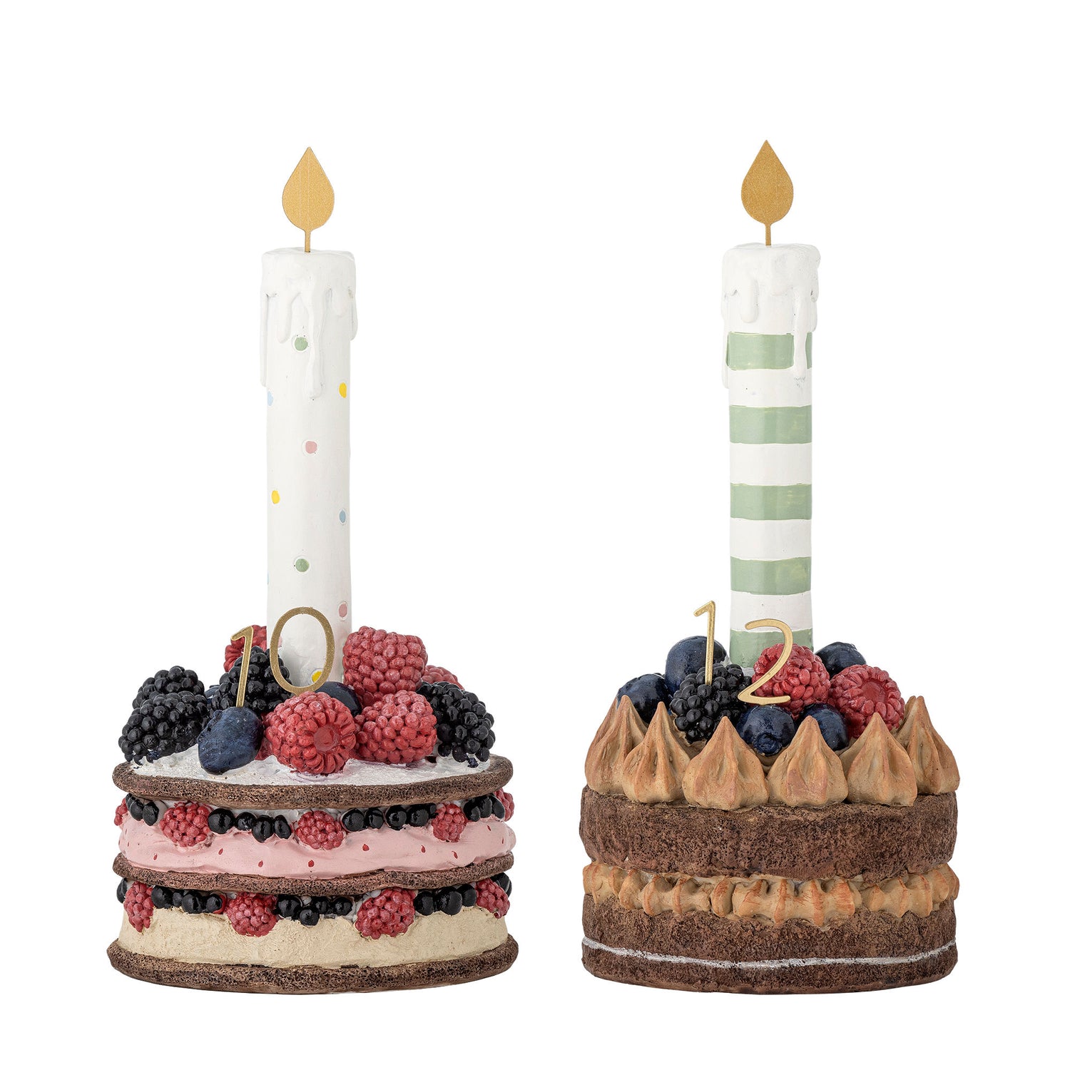 Bloomingville Hooray Birthday Decoration, Red, Polyresin
