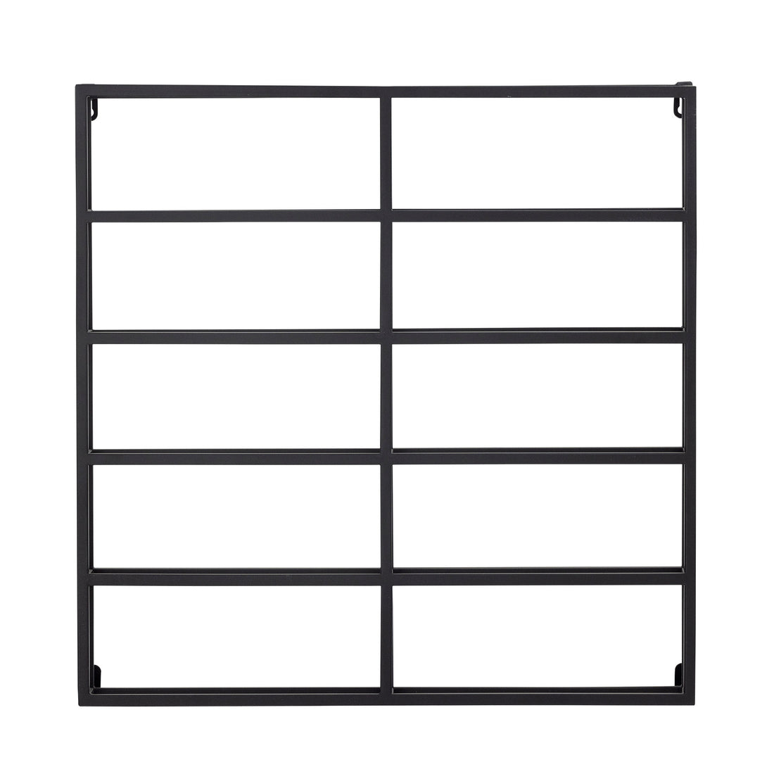 Bloomingville Magne wine rack, black, metal