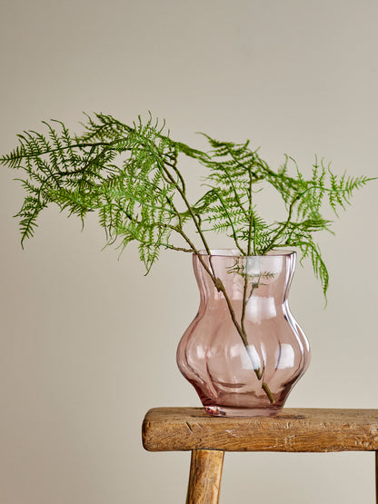 Creative Collection Tava Vase, Rosa, Glass