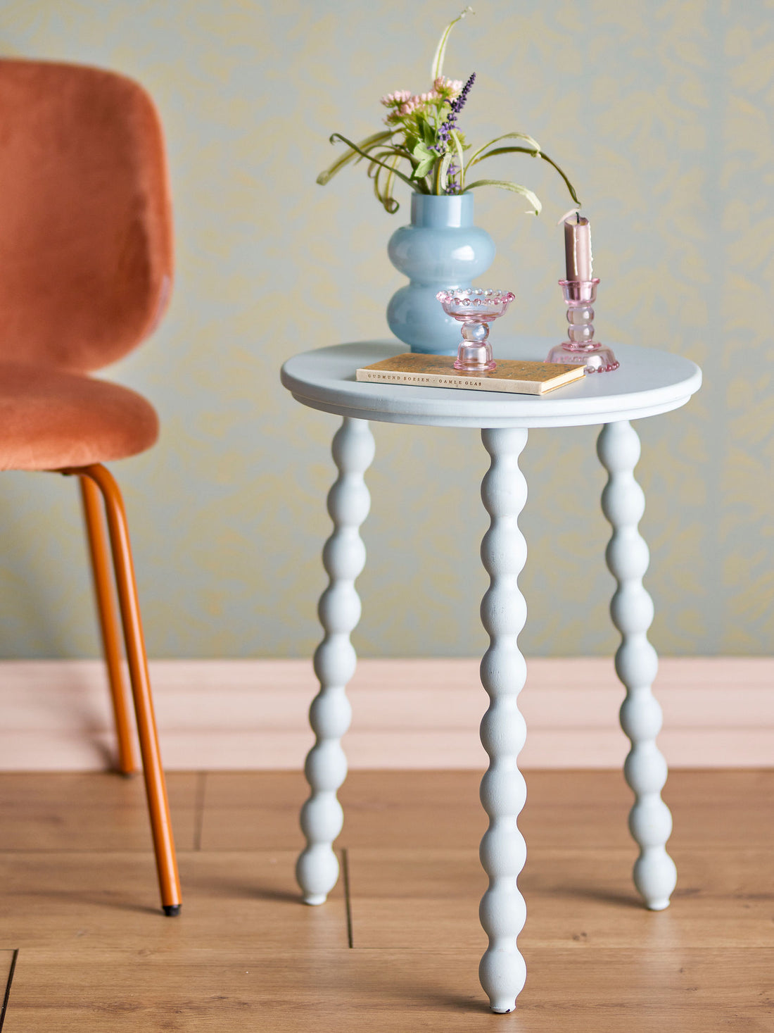 Bloomingville Salino side table, blue, guy