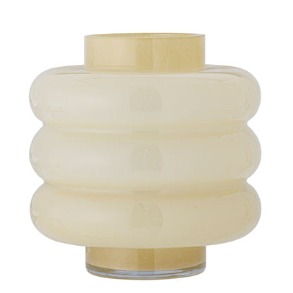 Bloomingville Sahara Vase, Yellow, Glass