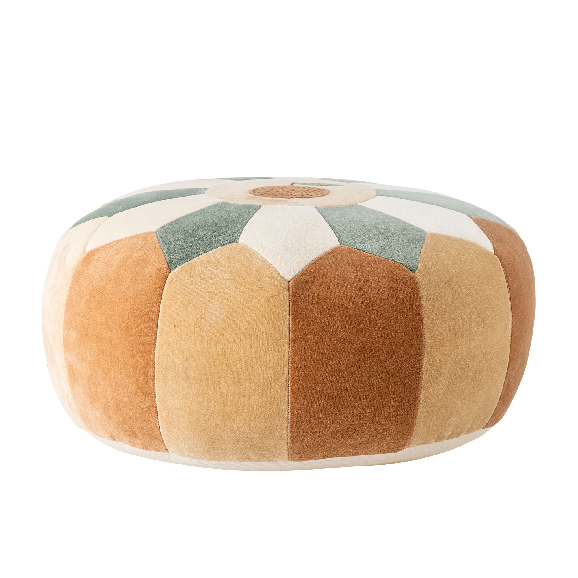 Bloomingville Mini Agnes Puf, Brown, Cotton