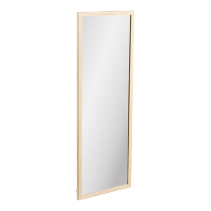 Scottsdale wall mirror - wall mirror, wooden frame, nature 45x110 cm