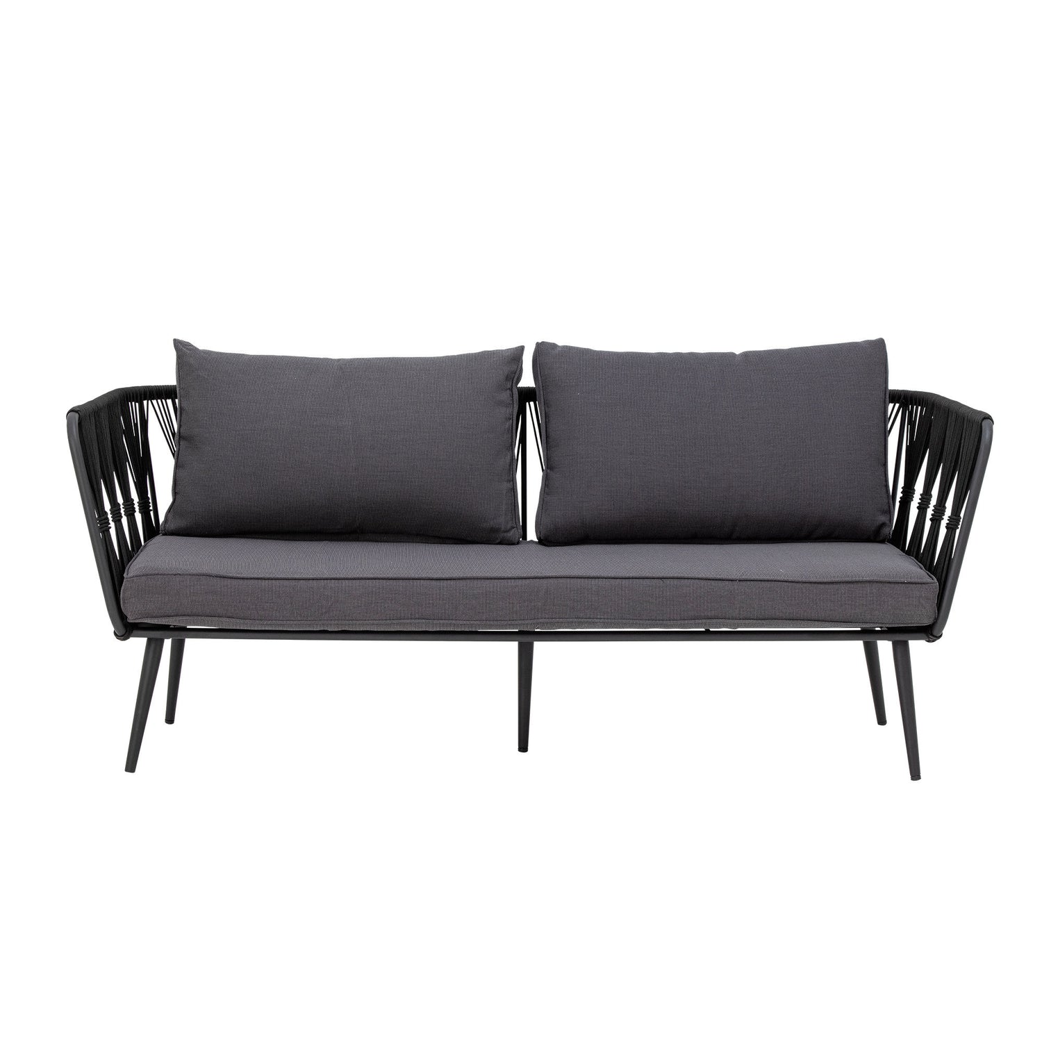 Bloomingville Pavone Sofa, Black, Metal