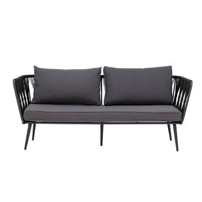 Bloomingville Pavone Sofa, Black, Metal