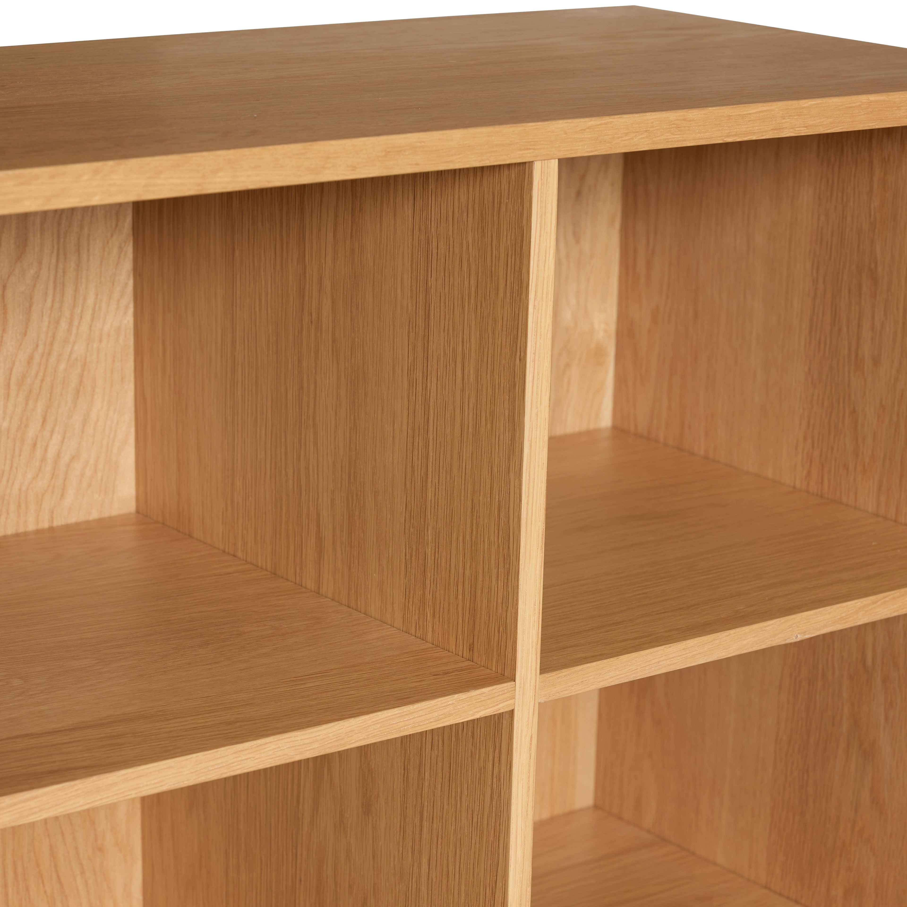 Disco Bookcase Small Nature - 80x30xh95cm