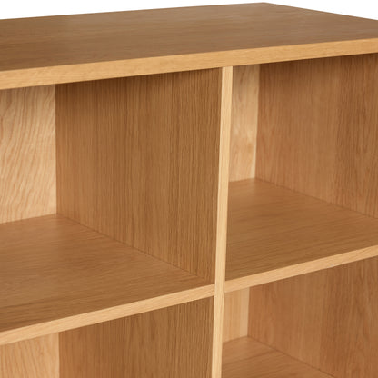 Disco Bookcase Small Nature - 80x30xh95cm