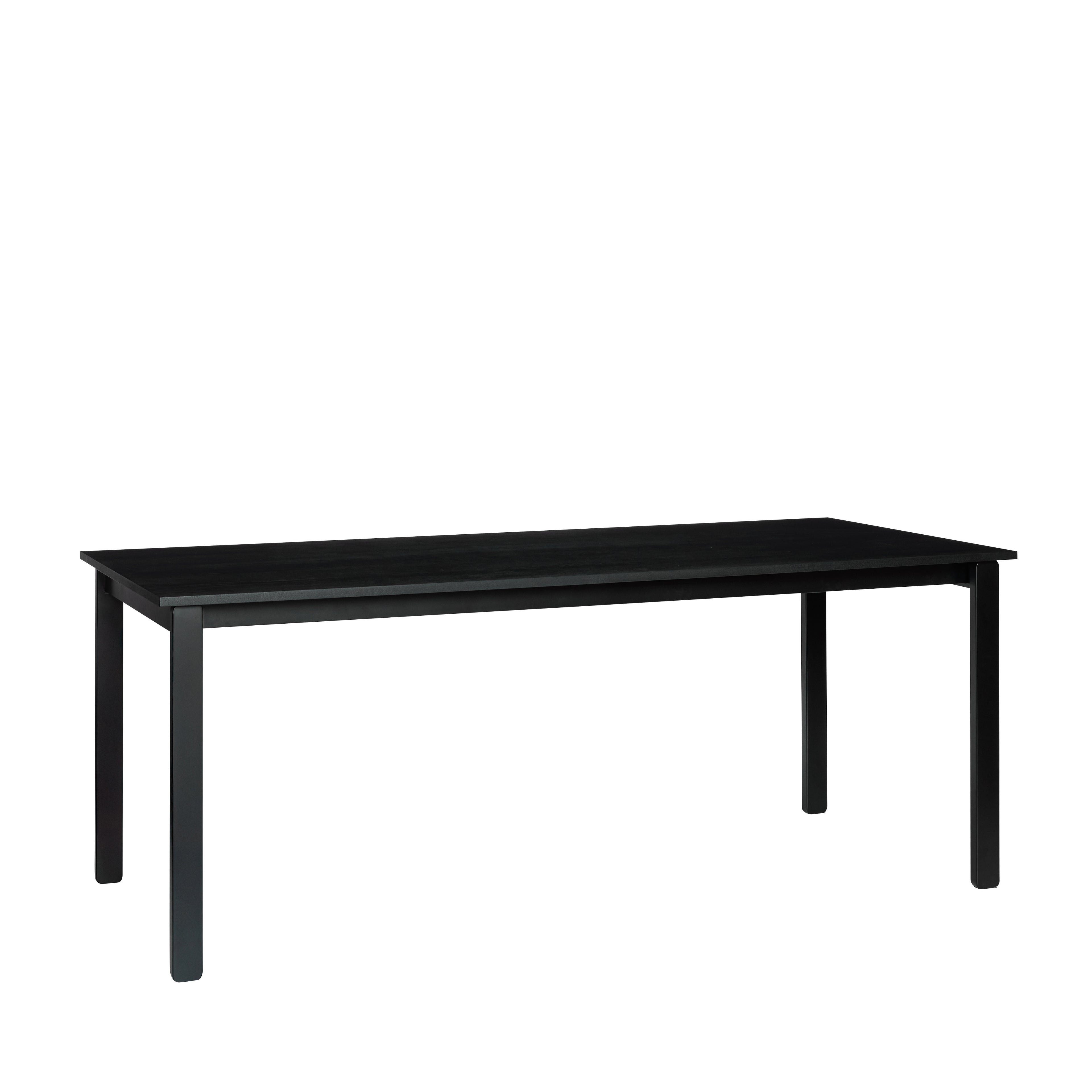 Hock Dining Table Black - 190x90xh75cm