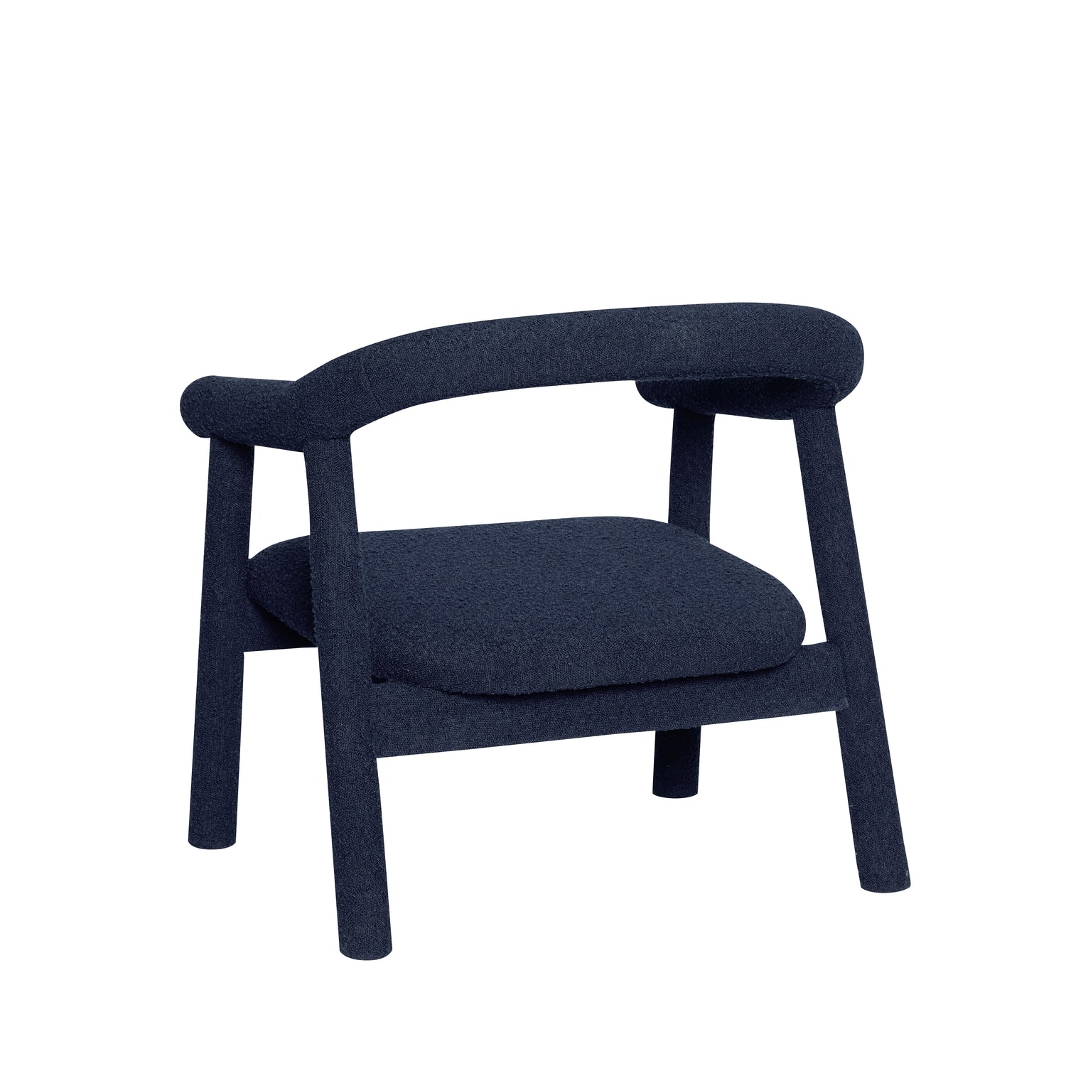 Ouli Lounge chair Dark blue - 81x73xh80cm