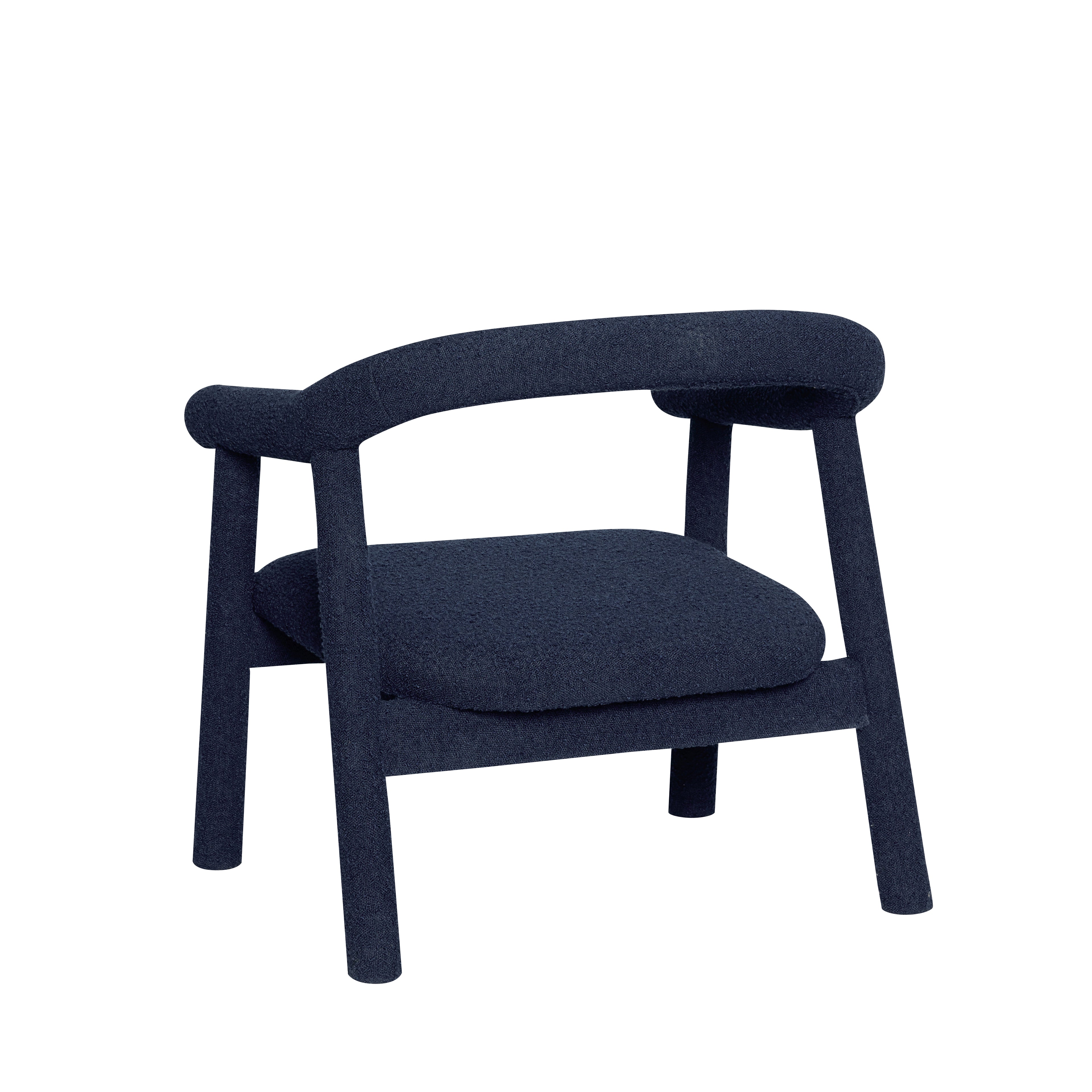 Ouli Lounge chair Dark blue - 81x73xh80cm