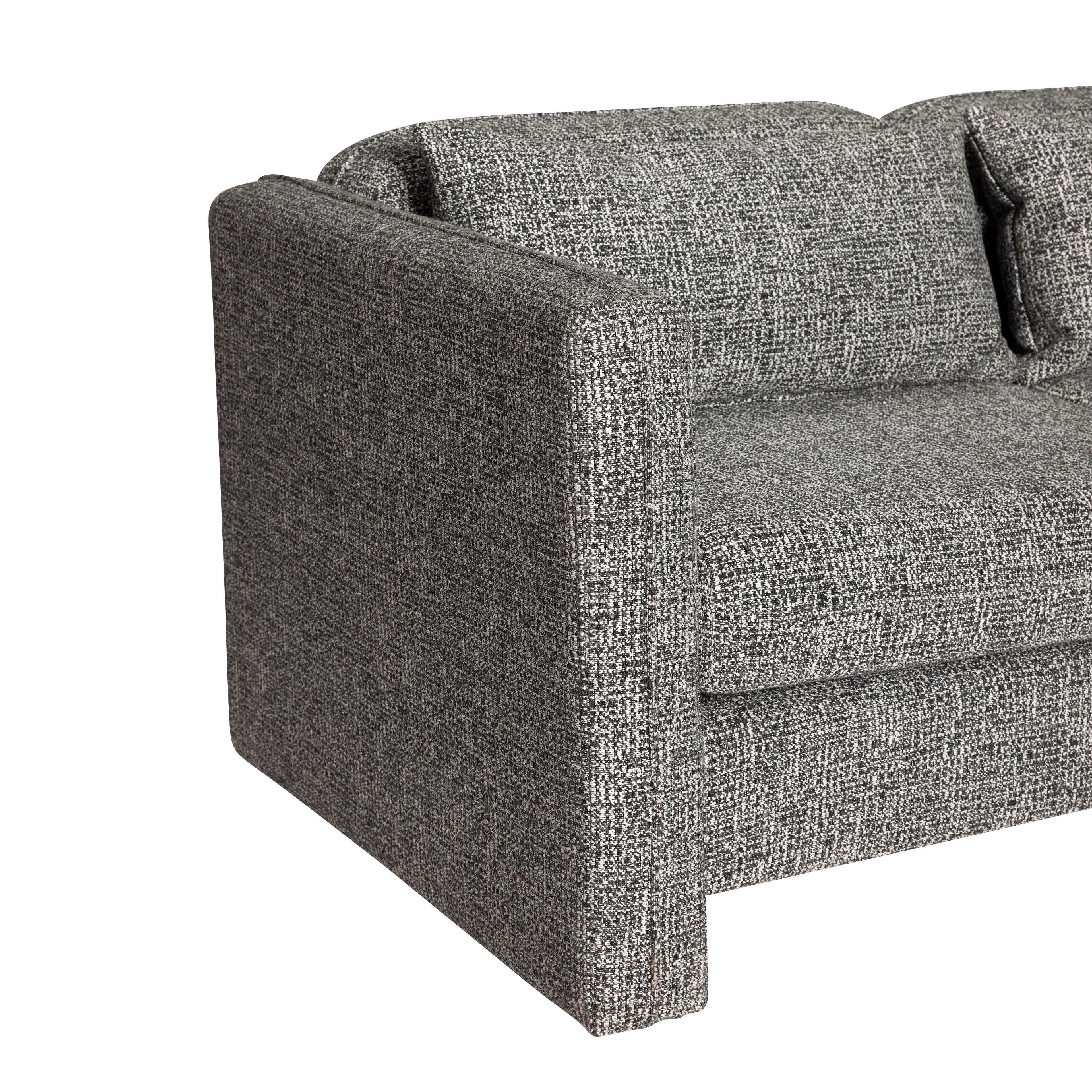 Soba Sofa Dark gray - 178x84xh73cm