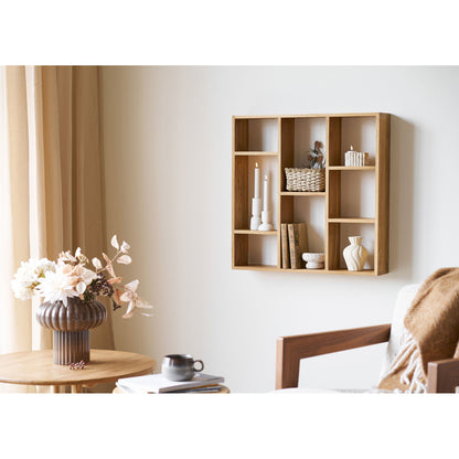 Townsville wall shelf - wall shelf, oak 15x70x70 cm