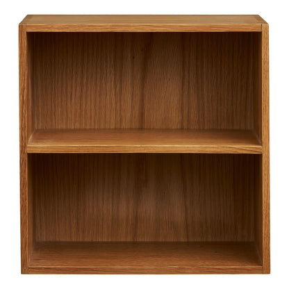 Townsville Wall shelf with vertical compartments - Wall shelf with vertical compartments, oak 18x30x30 cm