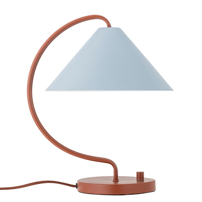 Bloomingville Janya table lamp, red, metal