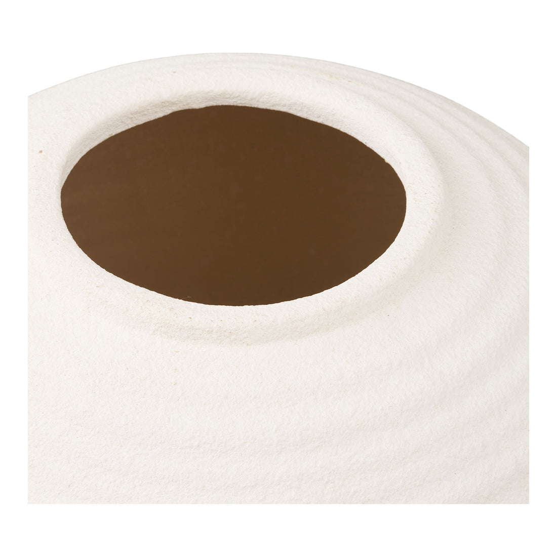 Vase - Vase, Ceramics, White Ø30x28.5 cm