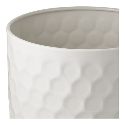 Herb Pot - Herbal Pot, Steel, White Ø24.5x21 cm
